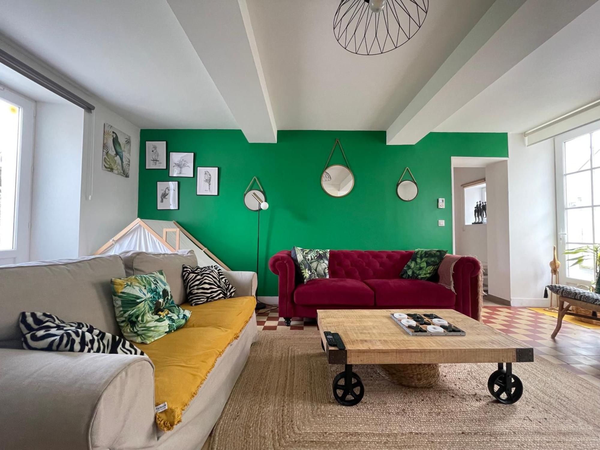 Maison avec jardin, près plages du débarquement, table ping pong, à 800 m d' Omaha beach adaptée jeunes enfants Vierville-sur-Mer Esterno foto