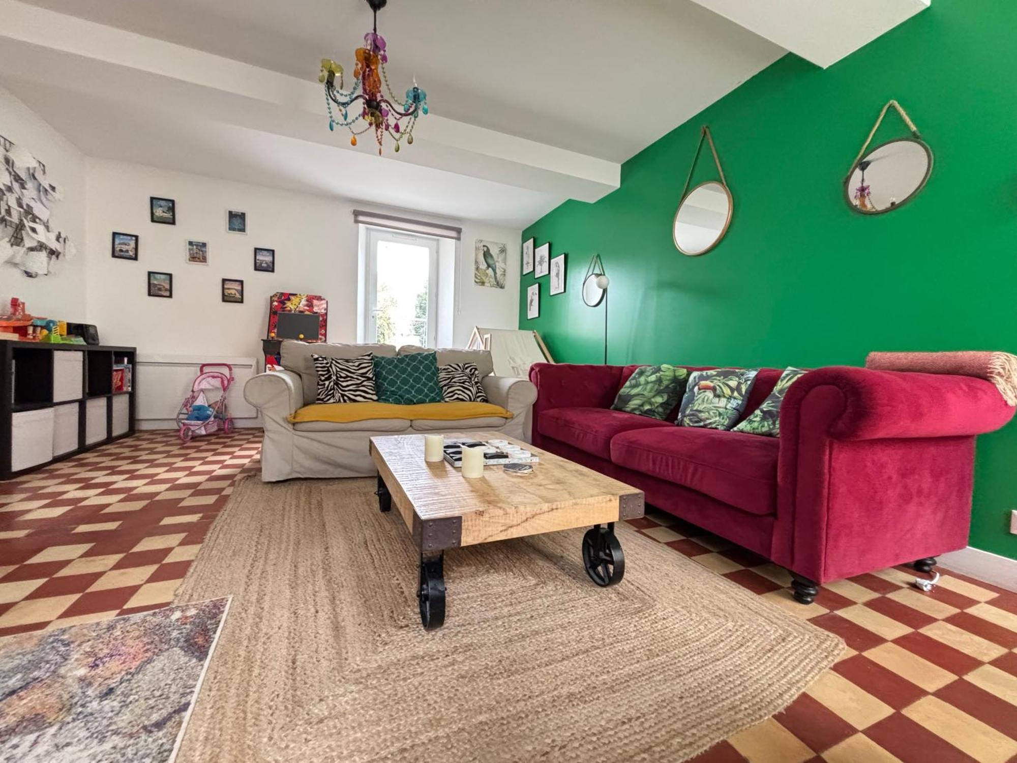 Maison avec jardin, près plages du débarquement, table ping pong, à 800 m d' Omaha beach adaptée jeunes enfants Vierville-sur-Mer Esterno foto