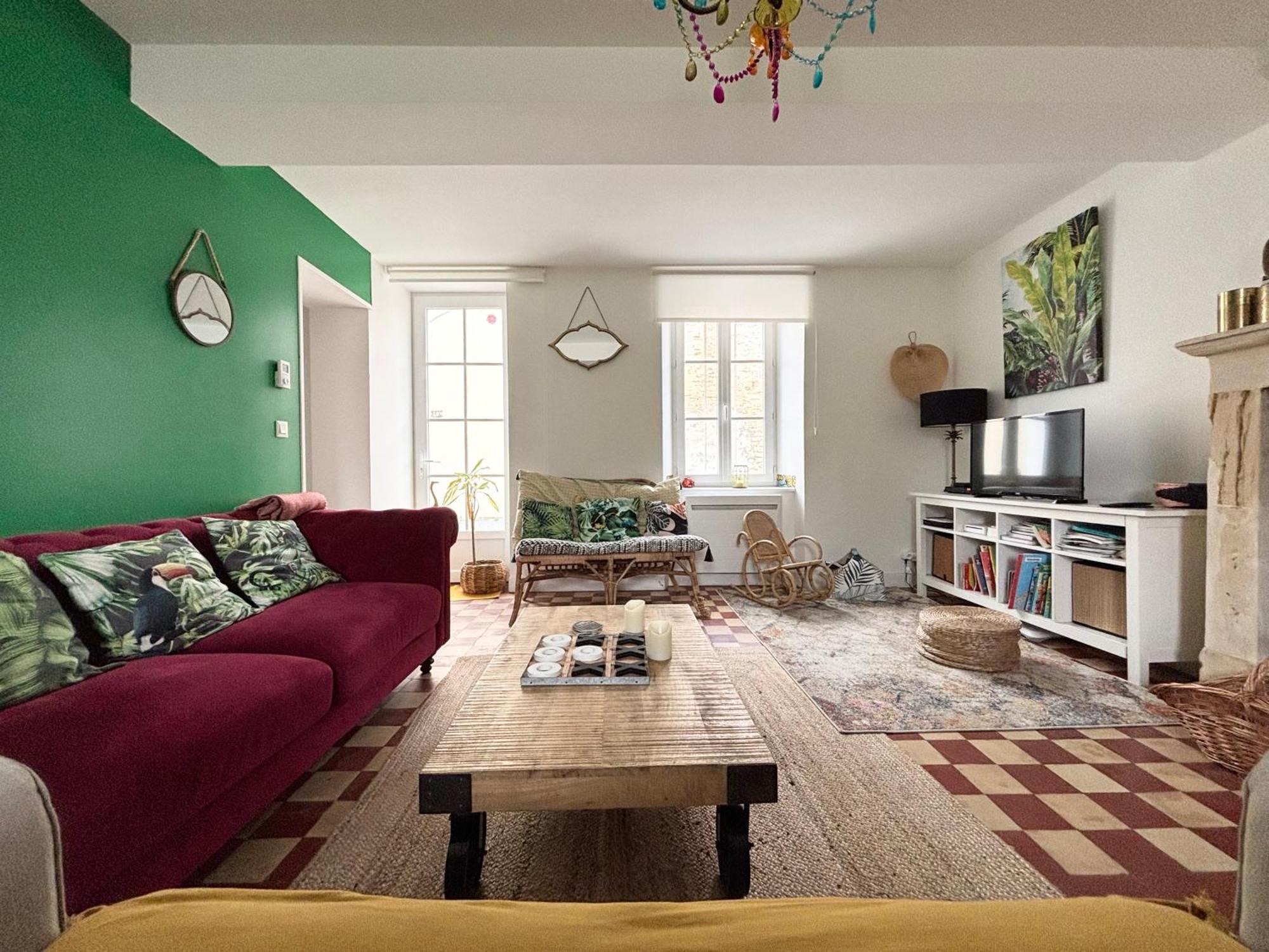 Maison avec jardin, près plages du débarquement, table ping pong, à 800 m d' Omaha beach adaptée jeunes enfants Vierville-sur-Mer Esterno foto